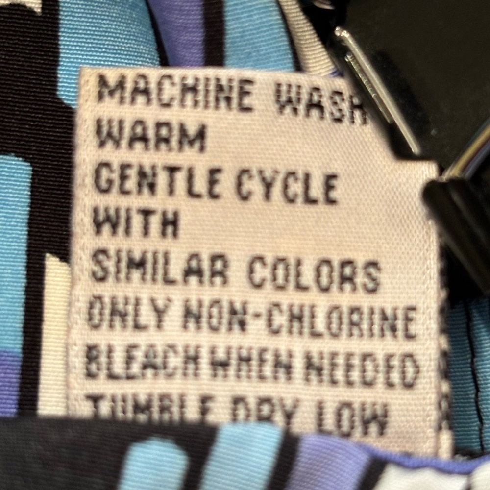 Elementz Gemetric Patterned Button Down Blouse - image 7